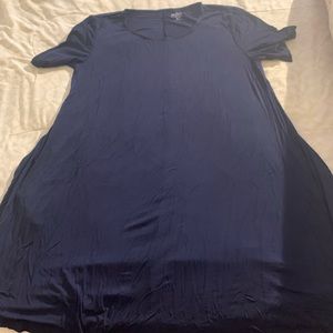 NY&Co. Navy Blue Casual Dress